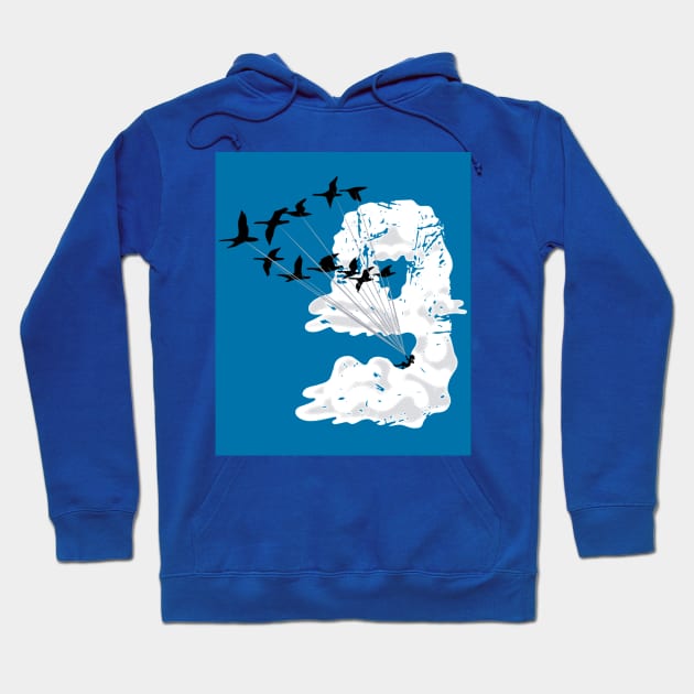 Sailing Cloud 9 Hoodie by Laura Brightwood